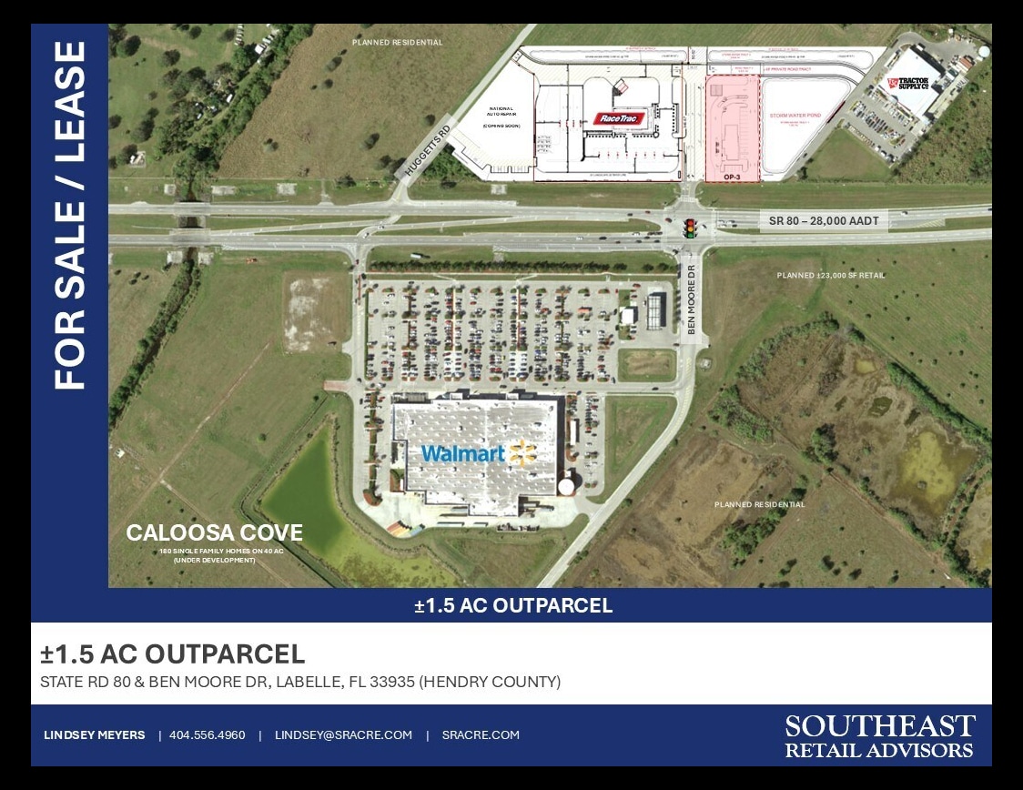 SR 80 & Ben Moore Dr, LaBelle, FL for lease Primary Photo- Image 1 of 2