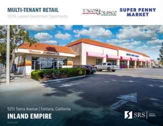 Plus de détails pour 9251-9255 Sierra Ave, Fontana, CA - Commerce de détail à vendre