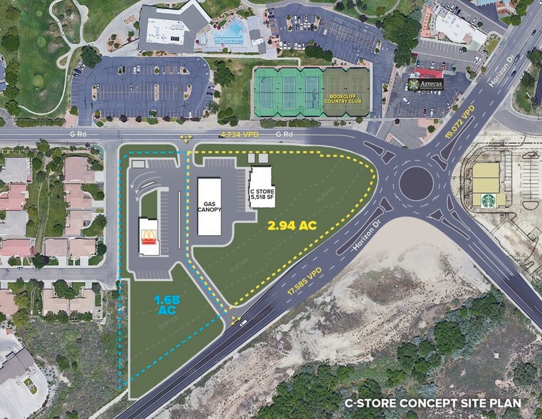 Horizon Dr & G Rd, Grand Junction, CO à louer - Photo du bâtiment - Image 2 de 5