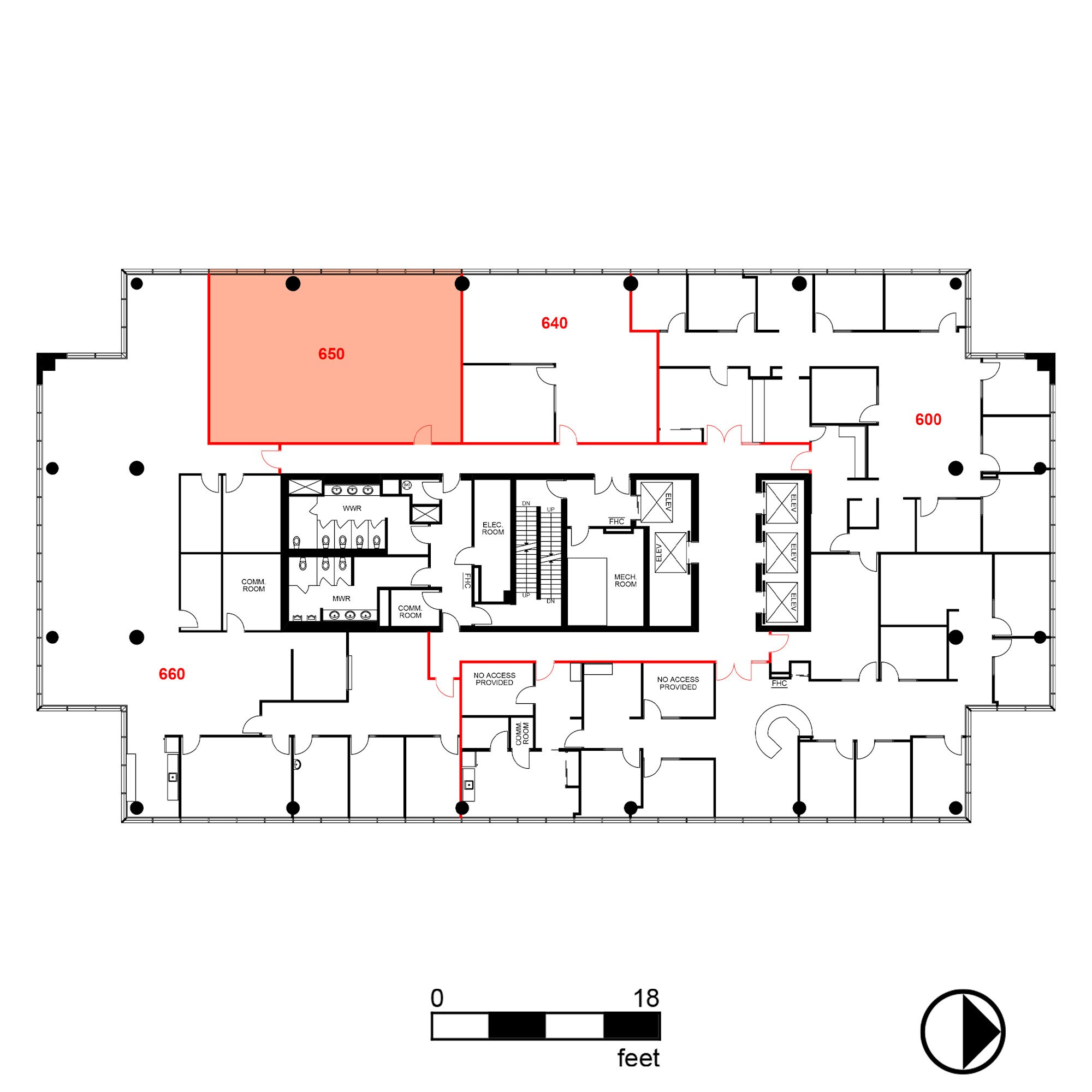 1 Riverside Dr W, Windsor, ON for lease Floor Plan- Image 1 of 1