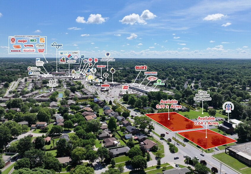 Westport Road, Louisville, KY for sale - Aerial - Image 2 of 6