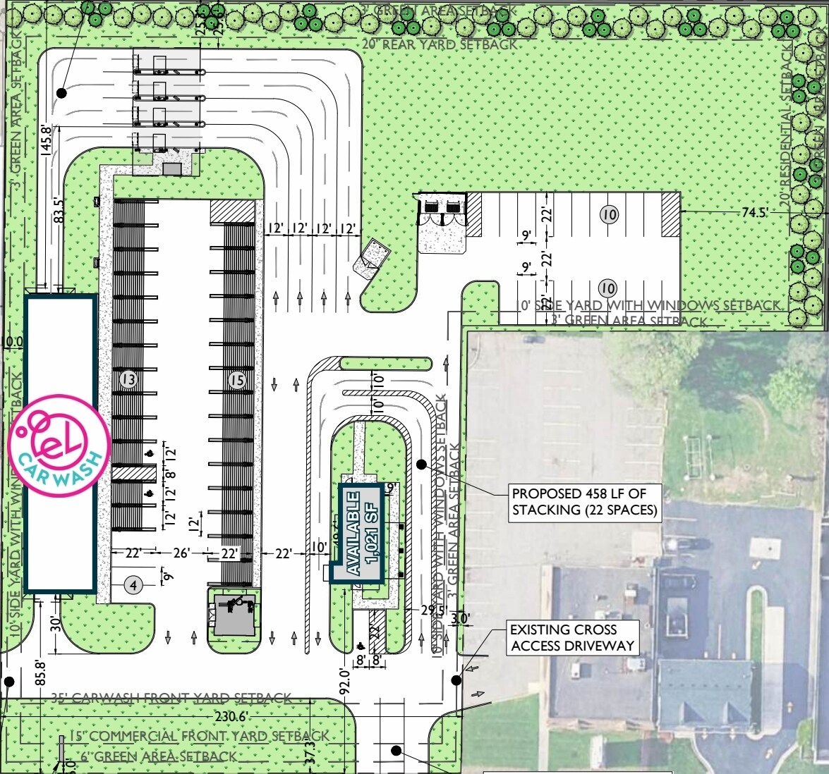 2101 E 12 Mile Rd, Warren, MI à louer Plan de site- Image 1 de 2