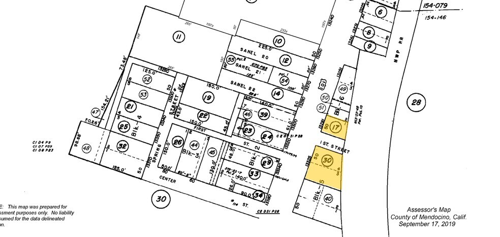 13325-13281 S Highway 101, Hopland, CA à vendre - Plan cadastral - Image 2 de 2
