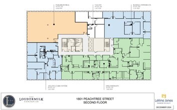 1801 Peachtree St NE, Atlanta, GA à louer Plan d’étage- Image 1 de 1