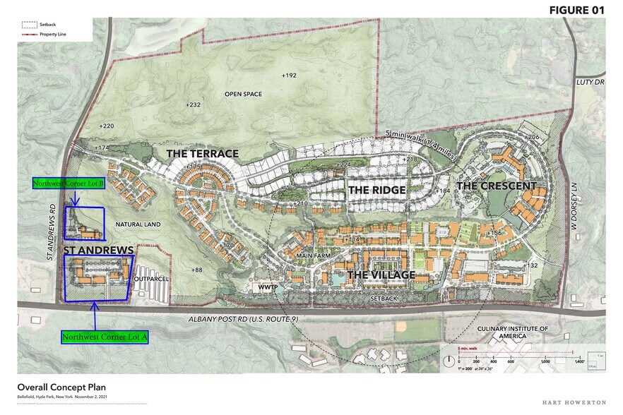3760-3780 Albany Post Rd, Hyde Park, NY à vendre - Plan de site - Image 1 de 13