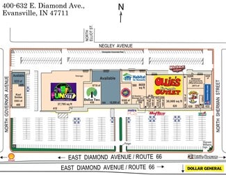 More details for 400 E Diamond Ave, Evansville, IN - Retail for Lease