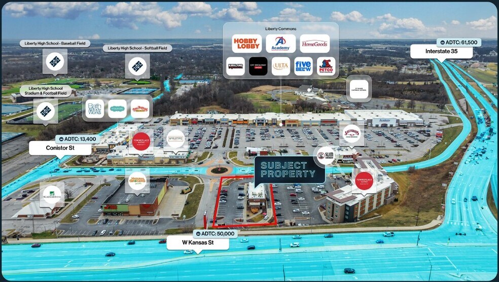 126 S Stewart Rd, Liberty, MO à vendre - Photo du bâtiment - Image 2 de 2