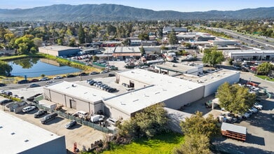 299 E McGlincy Ln, Campbell, CA - AERIAL map view