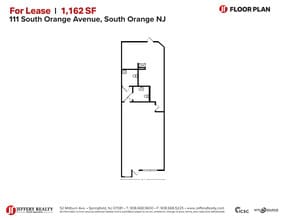 109-113 S Orange Ave, South Orange, NJ for lease Floor Plan- Image 1 of 1