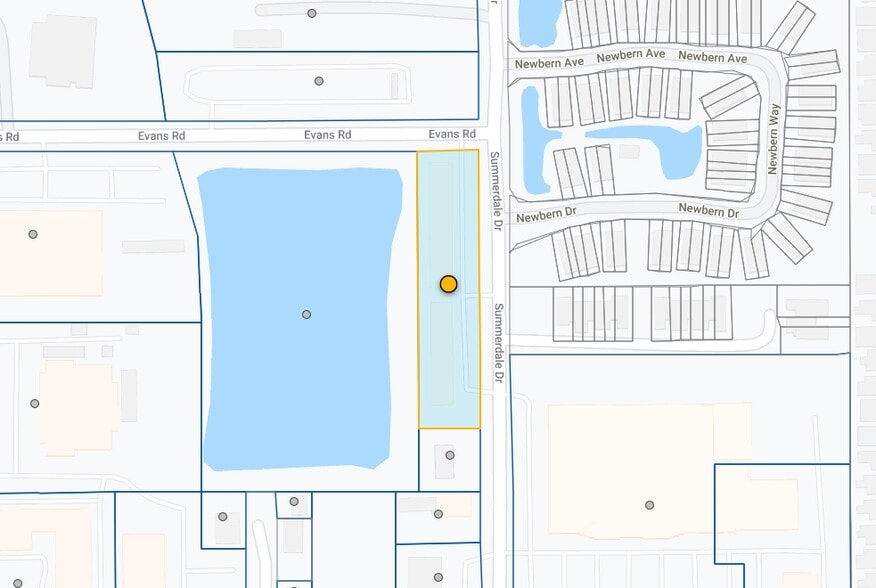 2770 Summerdale Dr, Clearwater, FL for lease - Plat Map - Image 2 of 5