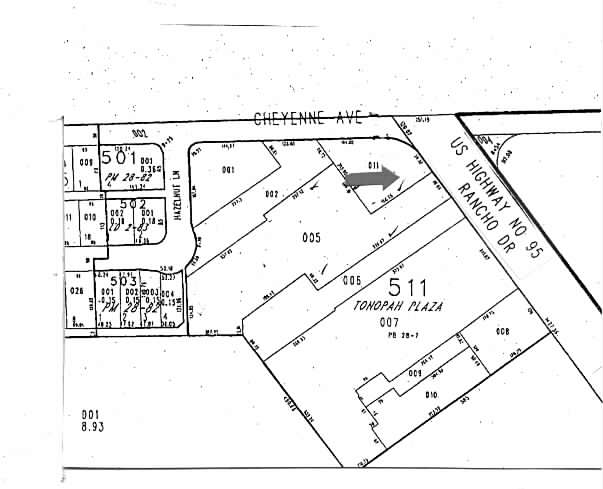 3141 N Rancho Dr, Las Vegas, NV à vendre - Plan cadastral - Image 3 de 3
