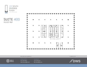 222 S Riverside Plz, Chicago, IL à louer Plan d’étage- Image 1 de 1