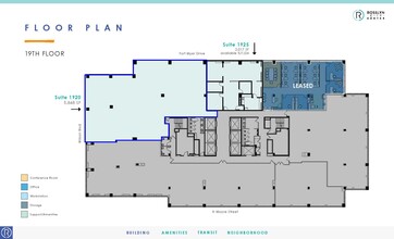 1700 N Moore St, Arlington, VA for lease Floor Plan- Image 1 of 1