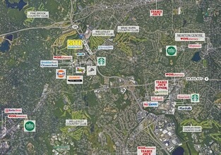 9 Washington St, Wellesley, MA for lease Aerial- Image 2 of 3
