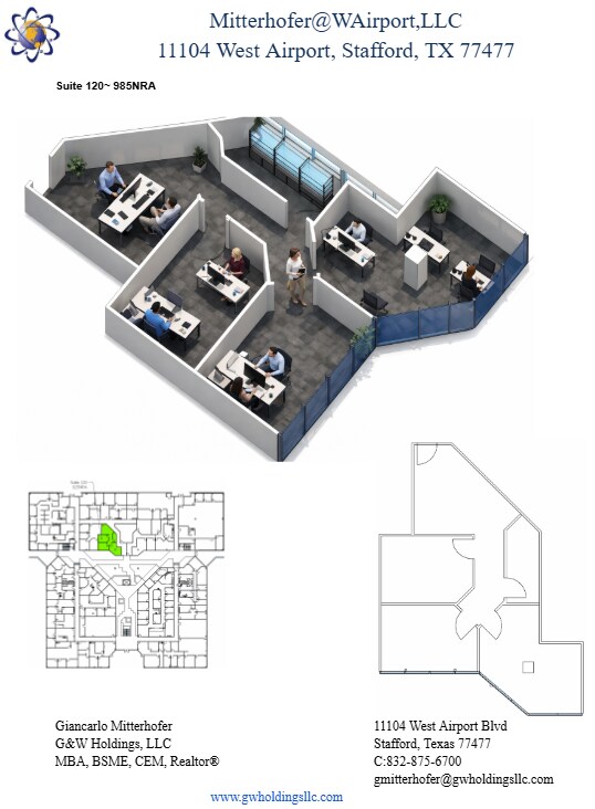 11104 W Airport Blvd, Stafford, TX for lease Interior Photo- Image 1 of 1