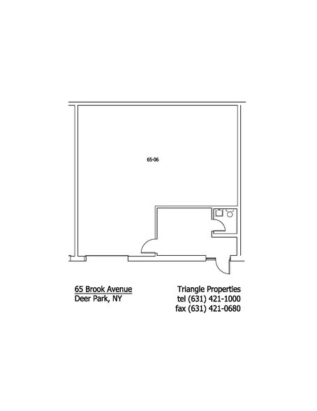 65 Brook Ave, Deer Park, NY à louer - Plan d’étage - Image 3 de 11