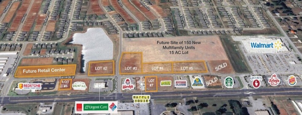 Charity Lane And Highway 231-431, Hazel Green, AL à vendre - Plan de site - Image 2 de 2
