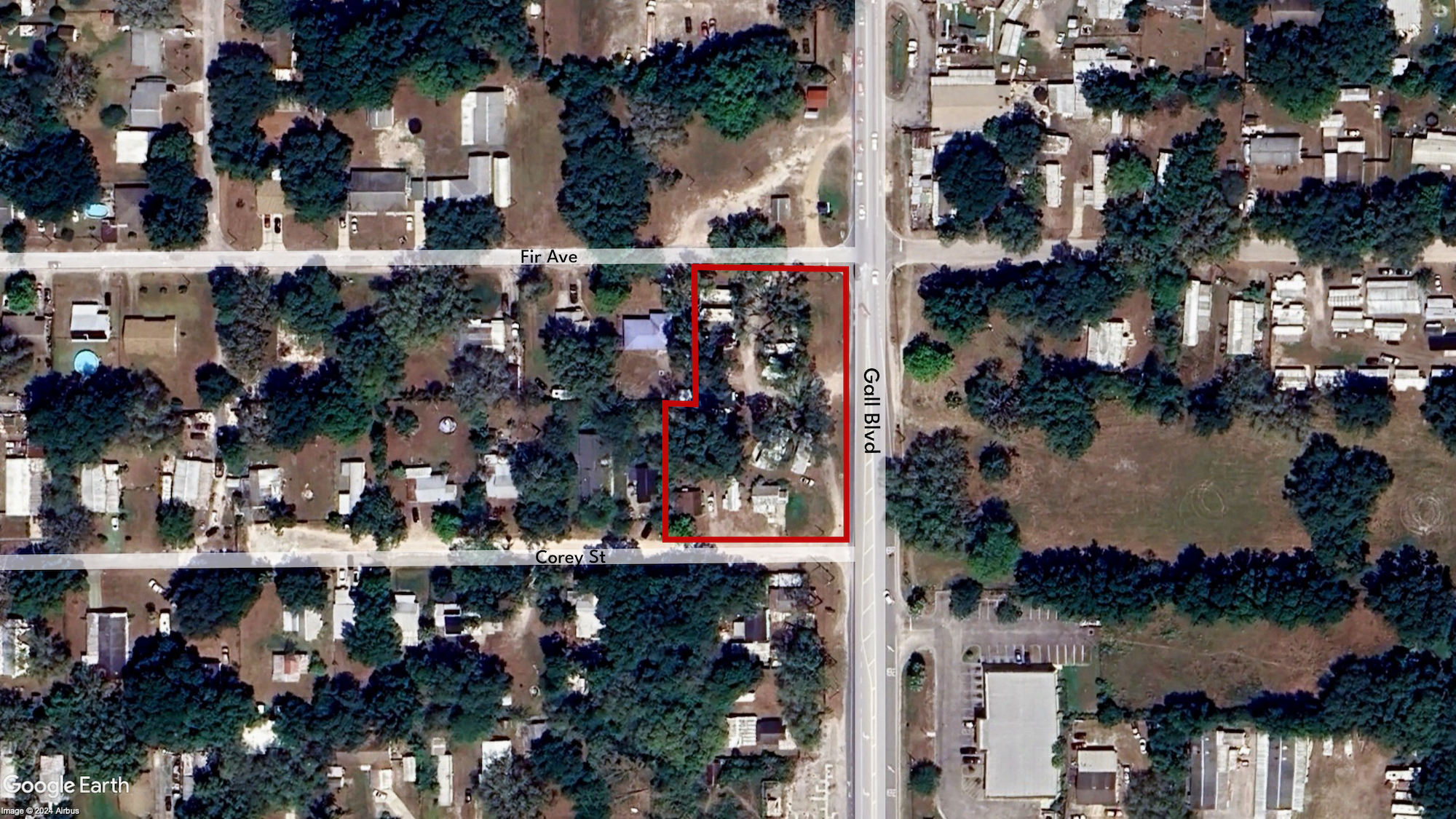 4233 Gall Blvd, Zephyrhills, FL for sale Aerial- Image 1 of 9