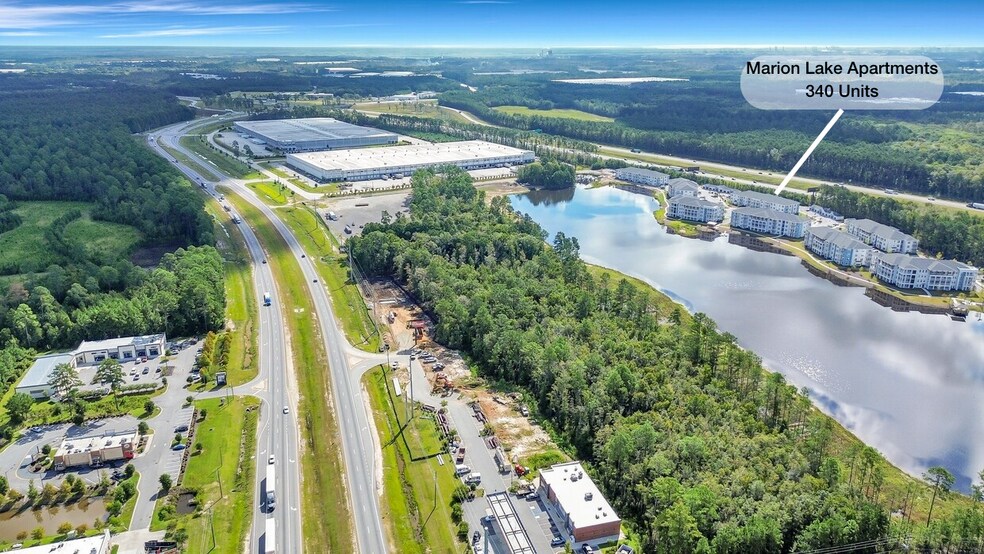 485 Jimmy DeLoach Parkway Building B & C Pky, Pooler, GA à louer - Aérien - Image 3 de 12