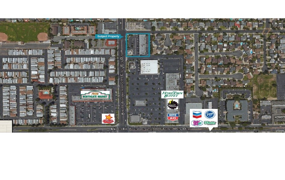 8800 Knott Ave, Buena Park, CA à louer Plan de site- Image 1 de 2