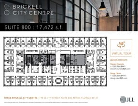 98 SE 7th St, Miami, FL for lease Floor Plan- Image 1 of 1