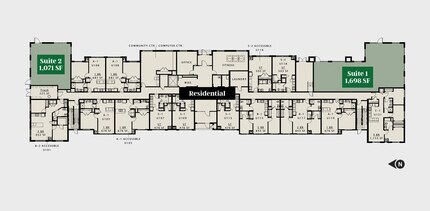 1420 N Harrison St, Davenport, IA for lease Floor Plan- Image 1 of 1