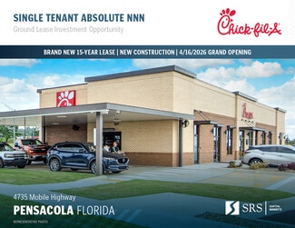 Plus de détails pour 4735 Mobile Hwy, Pensacola, FL - Commerce de détail à vendre