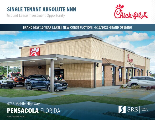 Plus de détails pour 4735 Mobile Hwy, Pensacola, FL - Commerce de détail à vendre
