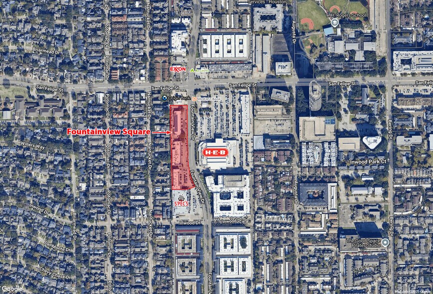 1810-1940 Fountain View Dr, Houston, TX à louer - Aérien - Image 3 de 6