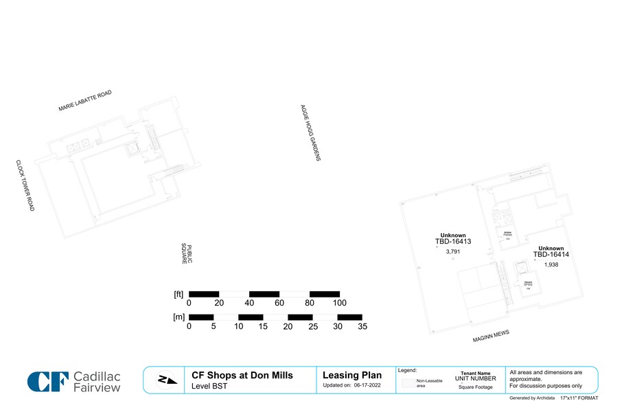 1050-1090 Don Mills Rd, Toronto, ON à louer - Plan de site - Image 1 de 18