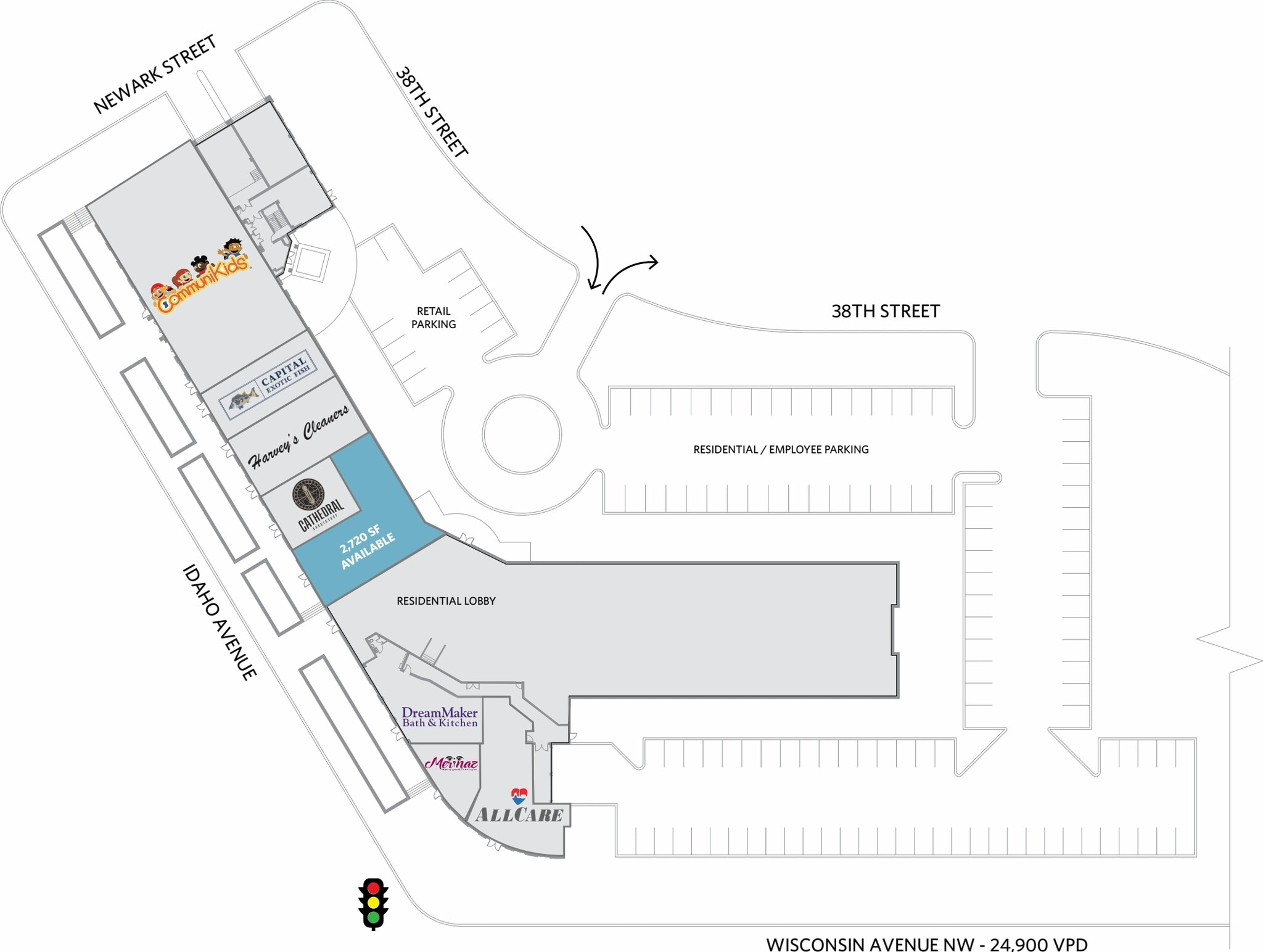3401 38th St NW, Washington, DC for lease Site Plan- Image 1 of 1