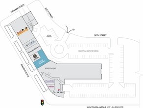 3401 38th St NW, Washington, DC for lease Site Plan- Image 1 of 1