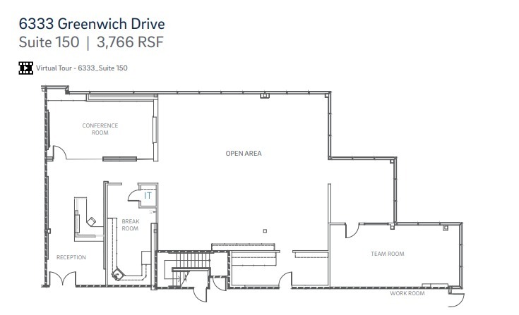 6256 Greenwich Dr, San Diego, CA à louer Plan d’étage- Image 1 de 1