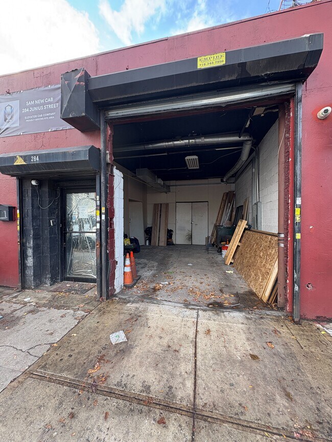 Plus de détails pour 284 Junius St, Brooklyn, NY - Industriel à louer