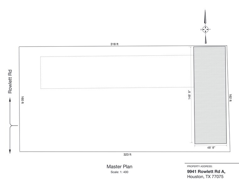 9941A Rowlett Rd, Houston, TX à louer - Plan de site - Image 1 de 25