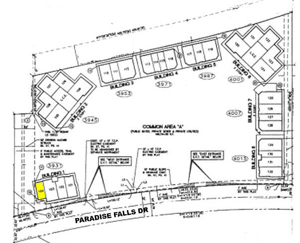 3954 E Paradise Falls Dr, Tucson, AZ à louer - Plan cadastral - Image 2 de 5