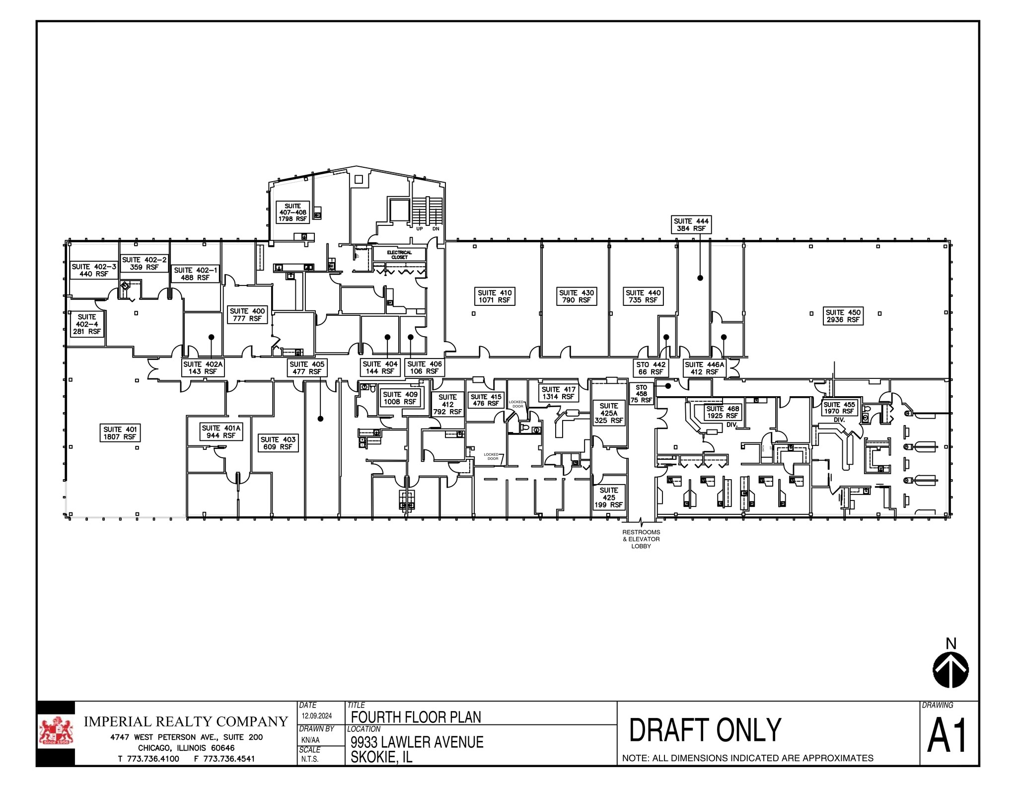 9933 Lawler Ave, Skokie, IL for lease Site Plan- Image 1 of 1