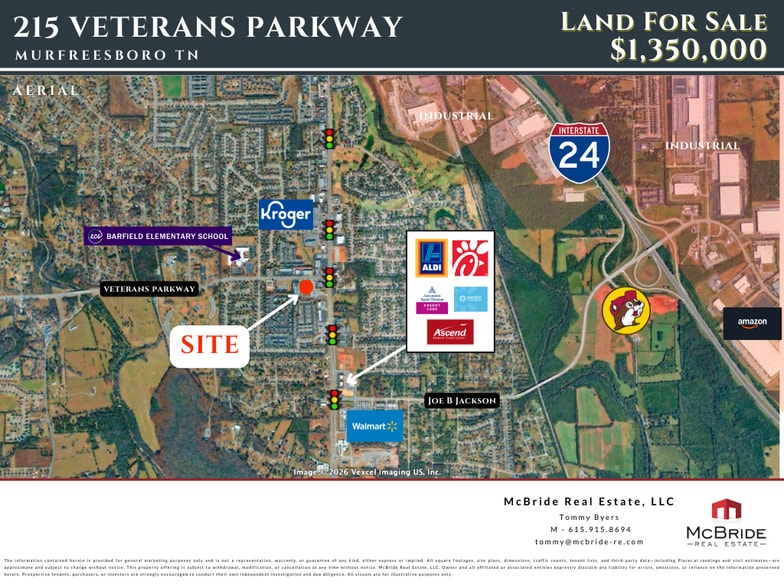 215 Veterans Pky, Murfreesboro, TN à vendre - Photo du bâtiment - Image 2 de 5