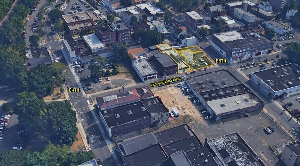 139-141 E 5th St, Plainfield, NJ for sale - Aerial - Image 2 of 3