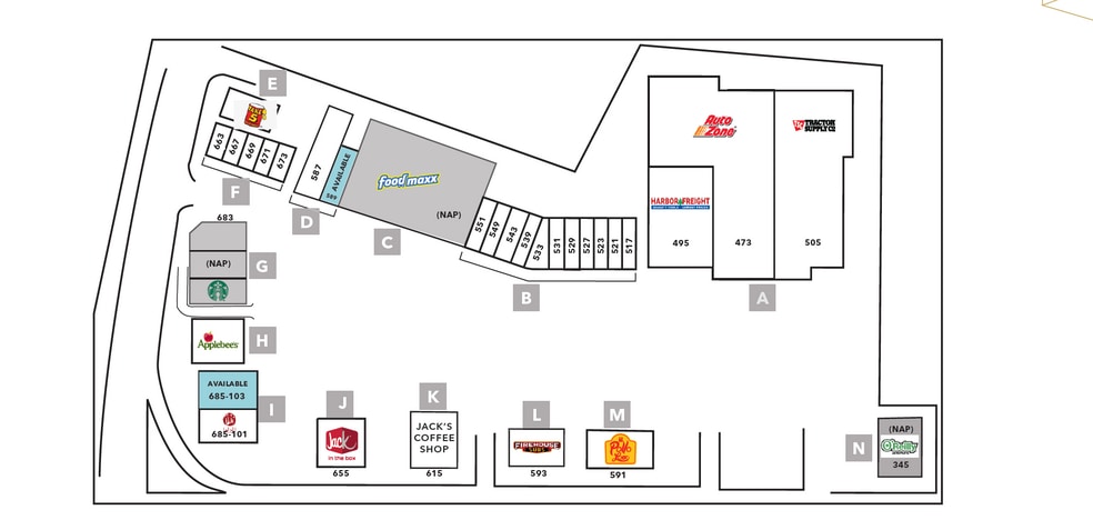 345-693 E Prater Way, Sparks, NV for lease - Building Photo - Image 2 of 8