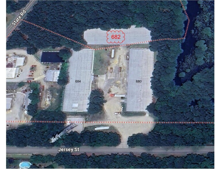 682 Jersey St, Cheraw, SC à louer - Aérien - Image 1 de 9