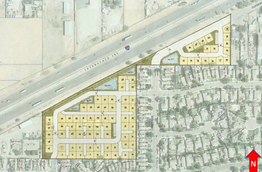 11428 W Clover Rd, Tracy, CA à vendre - Plan de site - Image 1 de 12