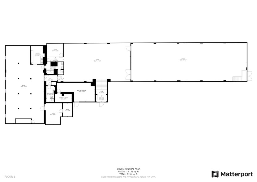 219 Sycamore St, South Bend, IN à louer - Plan d’étage - Image 2 de 3