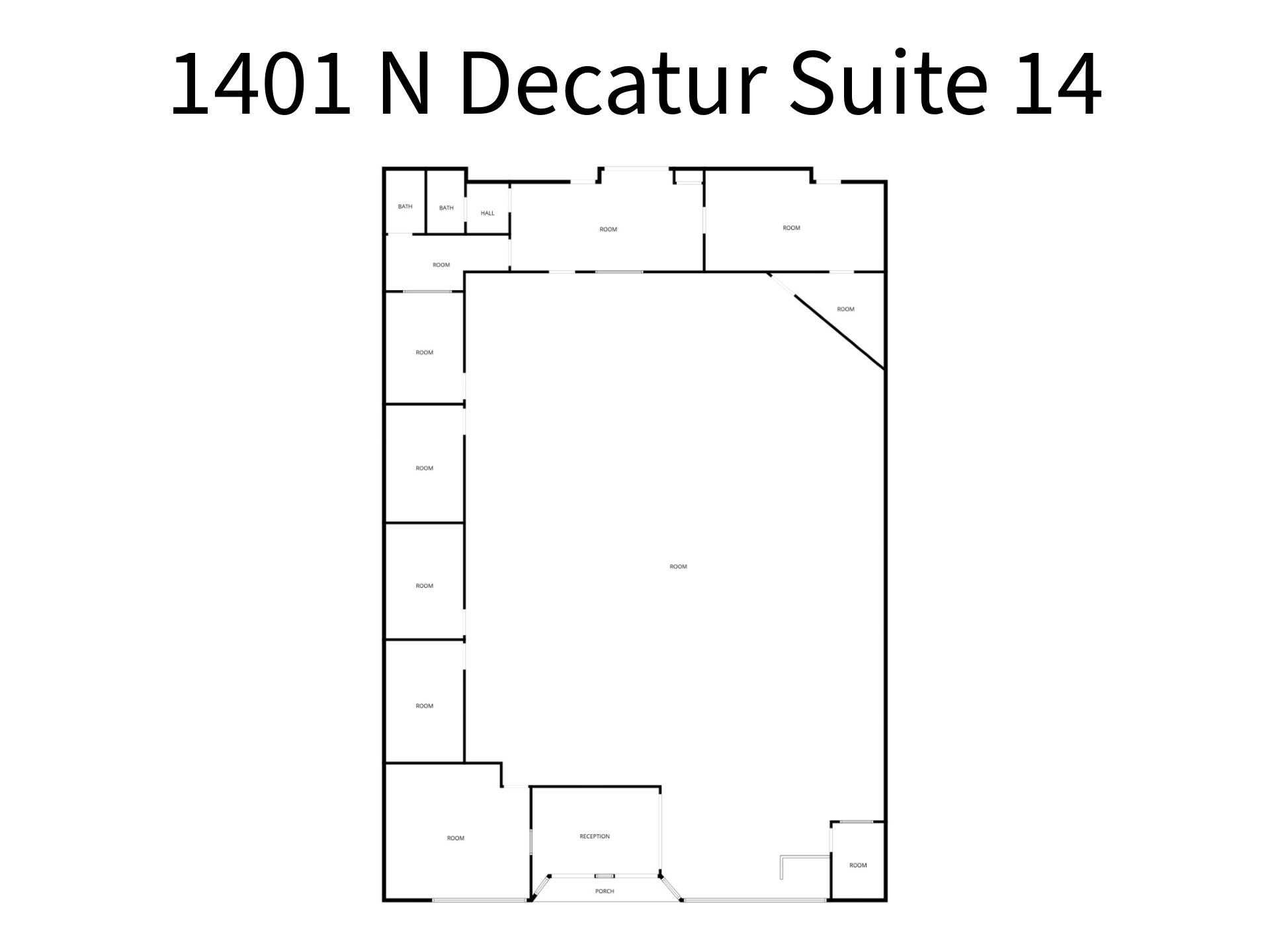 1401 N Decatur Blvd, Las Vegas, NV à louer Plan d’étage- Image 1 de 1