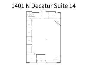1401 N Decatur Blvd, Las Vegas, NV à louer Plan d’étage- Image 1 de 1