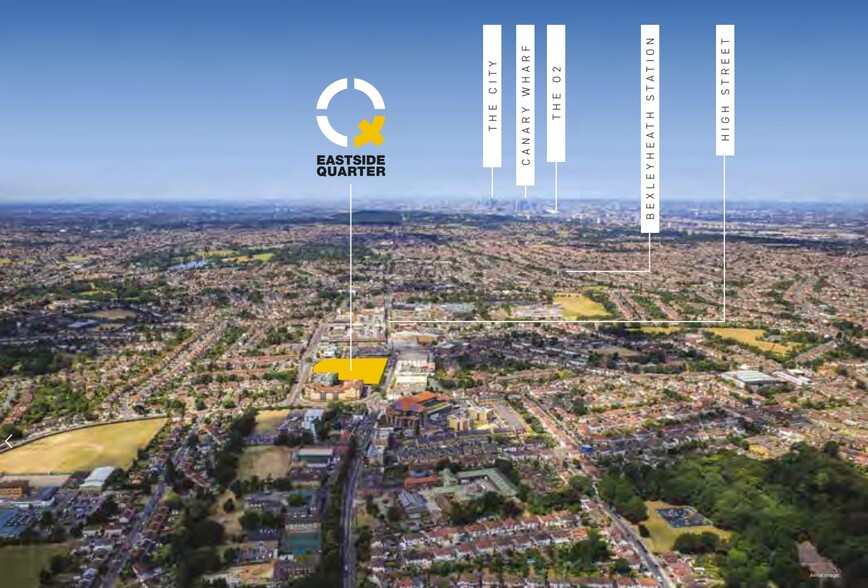 Eastside Quarter, Bexleyheath for lease - Aerial - Image 2 of 2