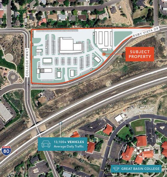 College Pkwy & Ruby Vista Drive Pky, Elko, NV for lease - Primary Photo - Image 1 of 1