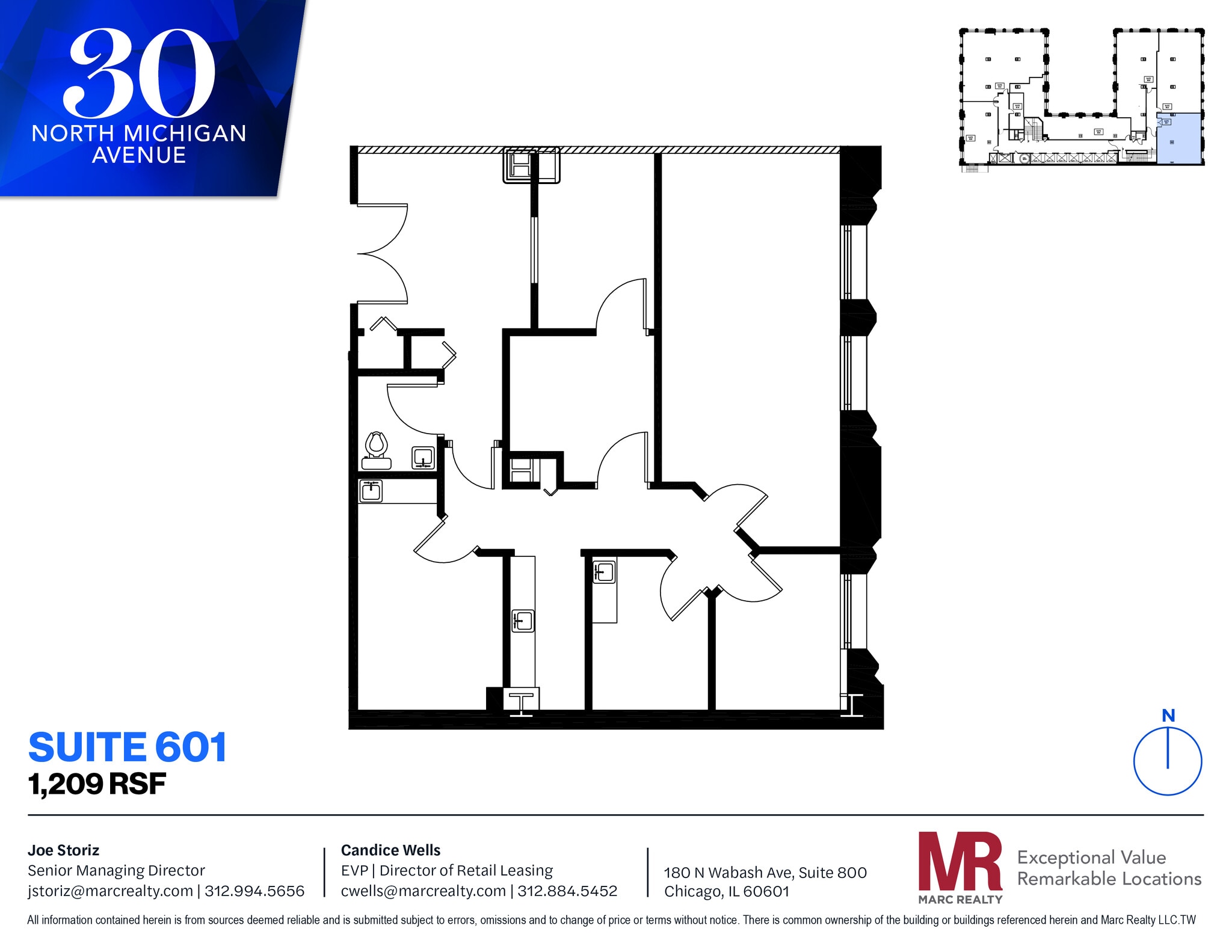 30 N Michigan Ave, Chicago, IL for lease Floor Plan- Image 1 of 1