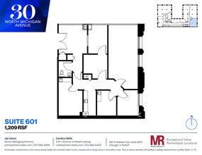 30 N Michigan Ave, Chicago, IL for lease Floor Plan- Image 1 of 1