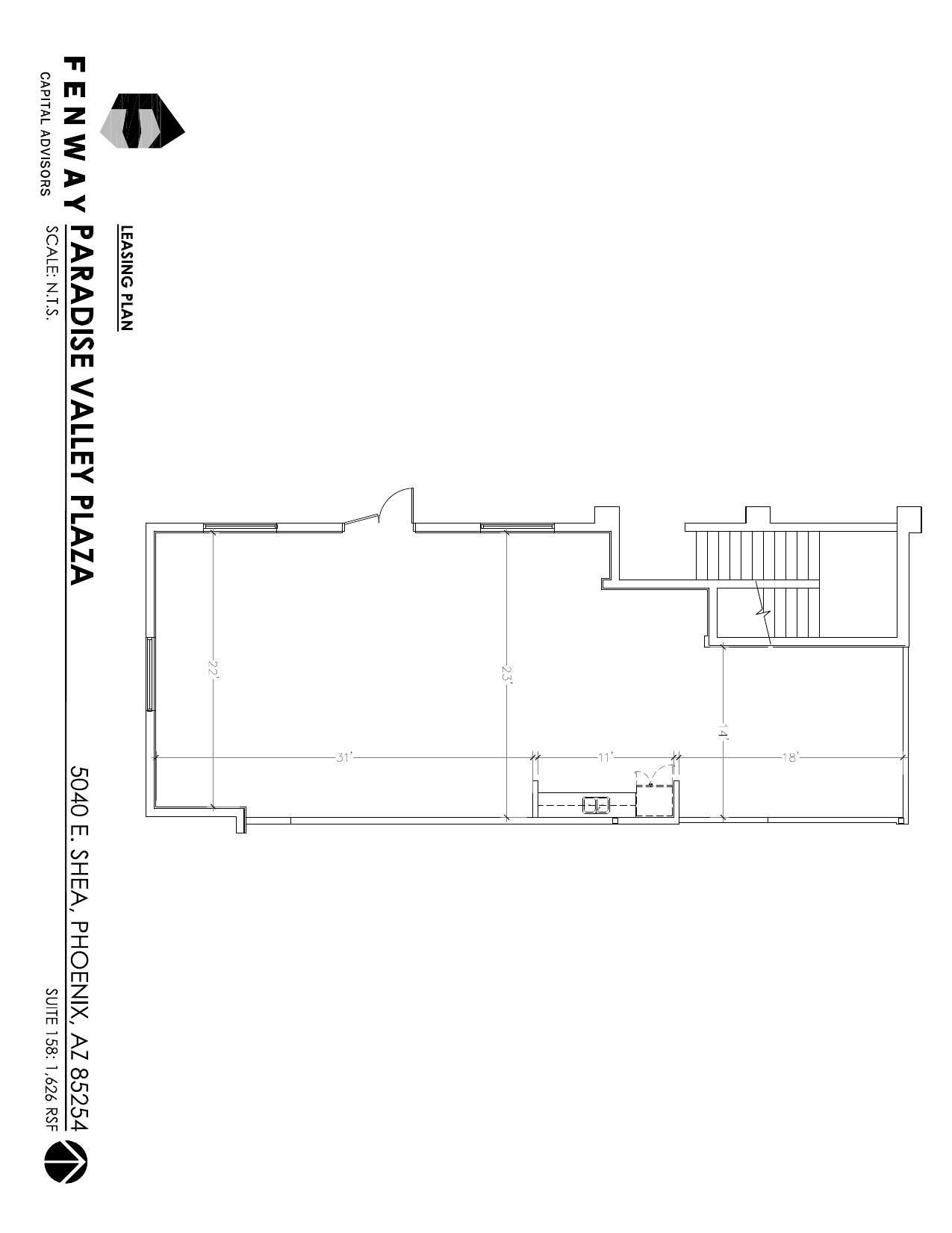5010 E Shea Blvd, Scottsdale, AZ à louer Plan d’étage- Image 1 de 1